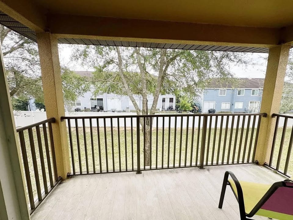 Private balcony