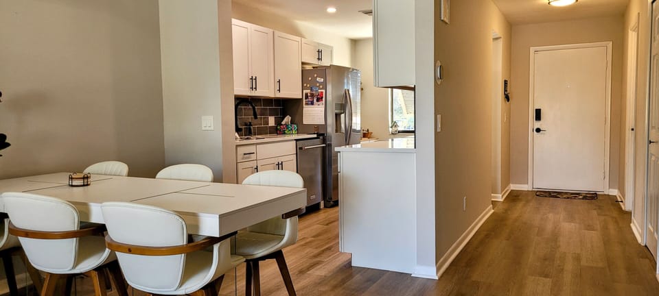 Kitchen and front entrance