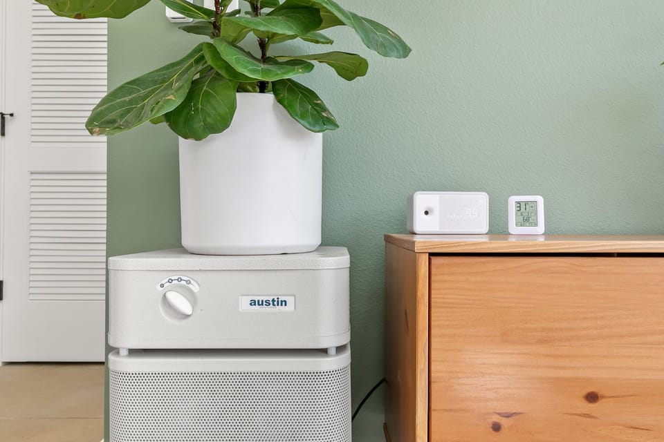 HEPA Air Filter and Awaire Air Quality Monitor | Healthy Home Colorado Springs