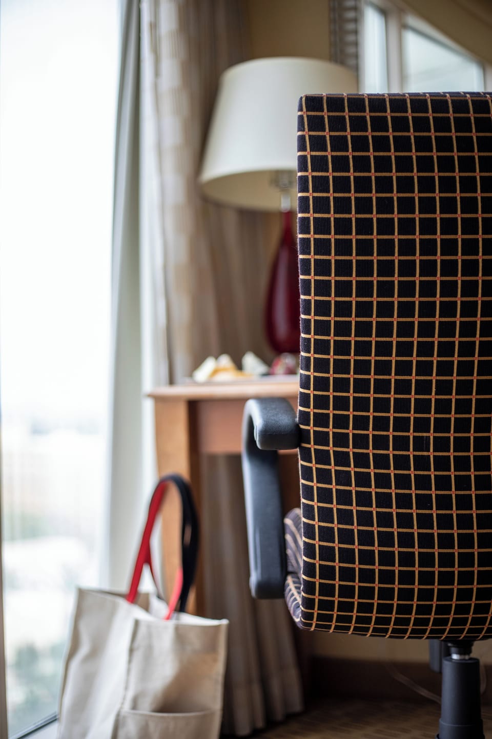 Settle in with a comfortable workspace for focused, quiet productivity.