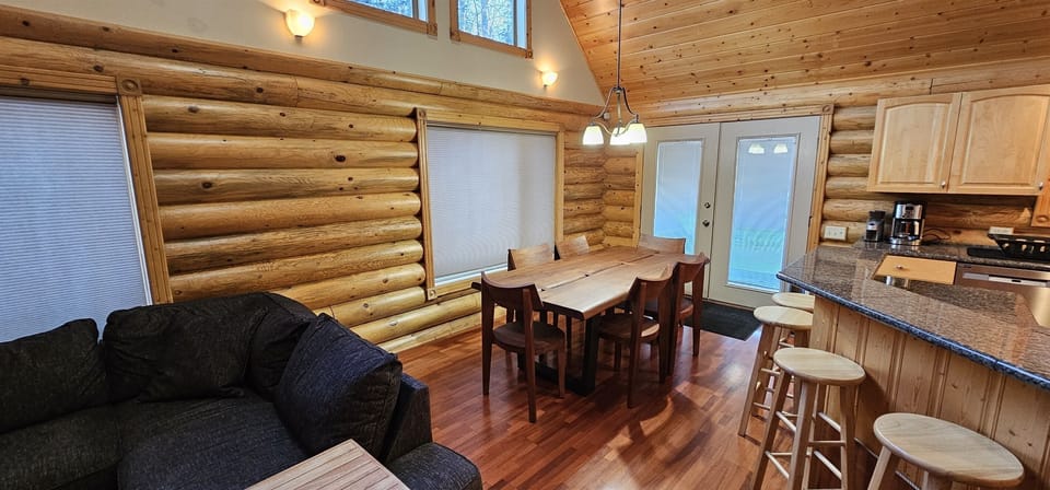 Dining Table and Bar Seating