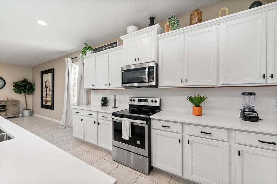 Our kitchens are fully equipped with all the appliances you need to start your day.