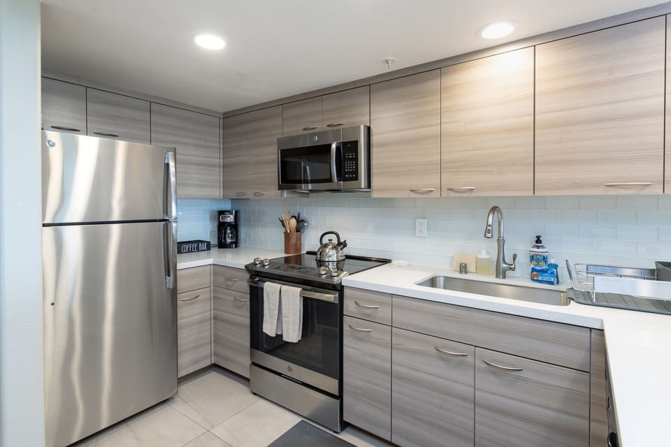 Kitchen and Drip Coffee Pot 