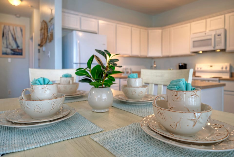Fully equipped kitchen for effortless meal prep.
