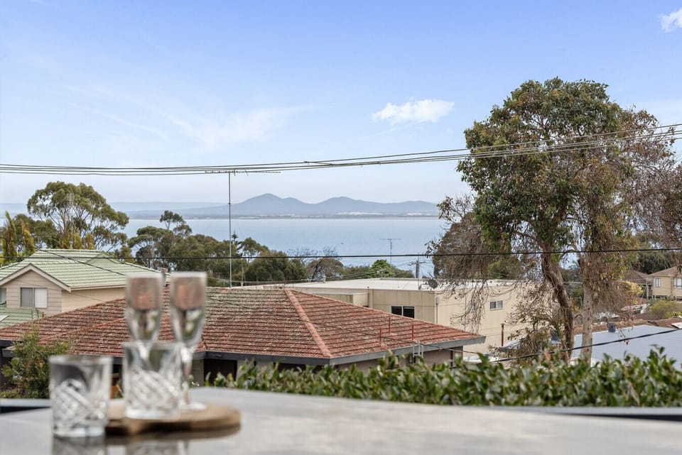 Bay facing deck with views