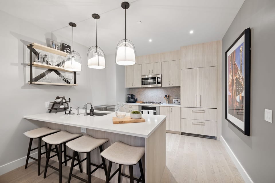 Kitchen | Deer Hollow Hideaway in Deer Valley, Utah by Luxus Vacation Properties