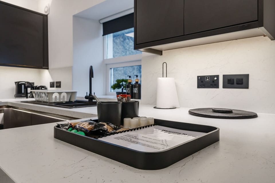 Welcome pack in the kitchen