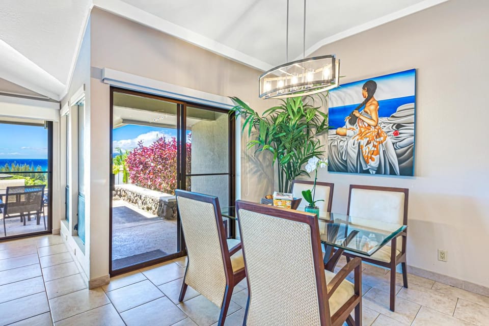 This spacious, light-filled dining area invites you to gather, laugh, and make memories with your crew—right by the ocean breeze