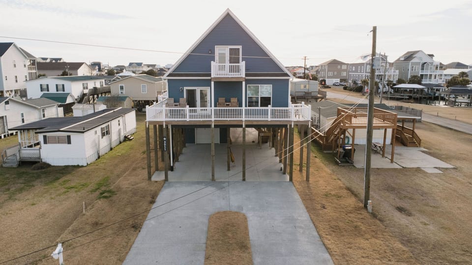 Newly built modern beach home