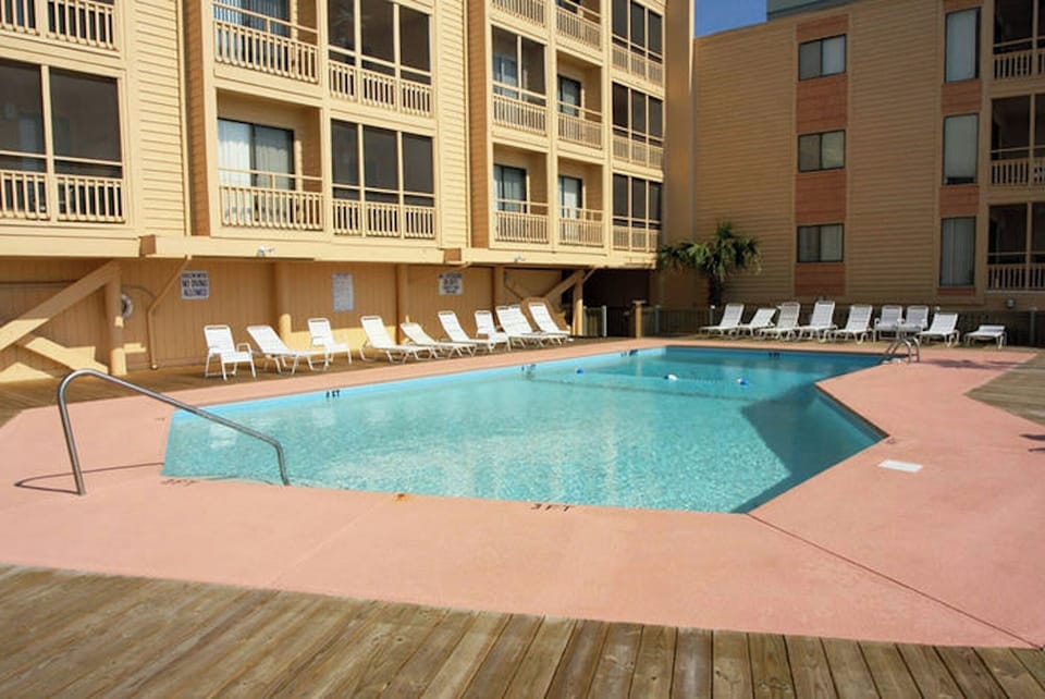 Take a cool dip in the oceanfront pool.