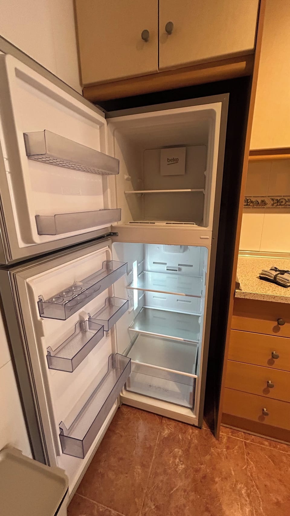 Bahia Fridge and Freezer inside