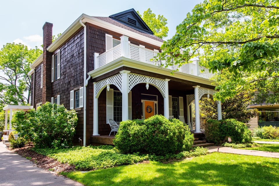 Step into Southern charm at our historic Versailles home—featuring a welcoming wraparound porch, just minutes from downtown and the iconic Triple Crown horse farms of Kentucky’s pristine horse country.