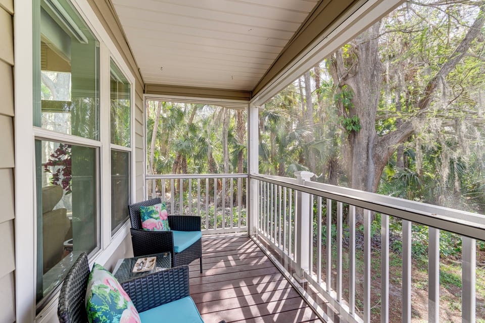 Screened-In Porch | Private Yard | Single-Story Home