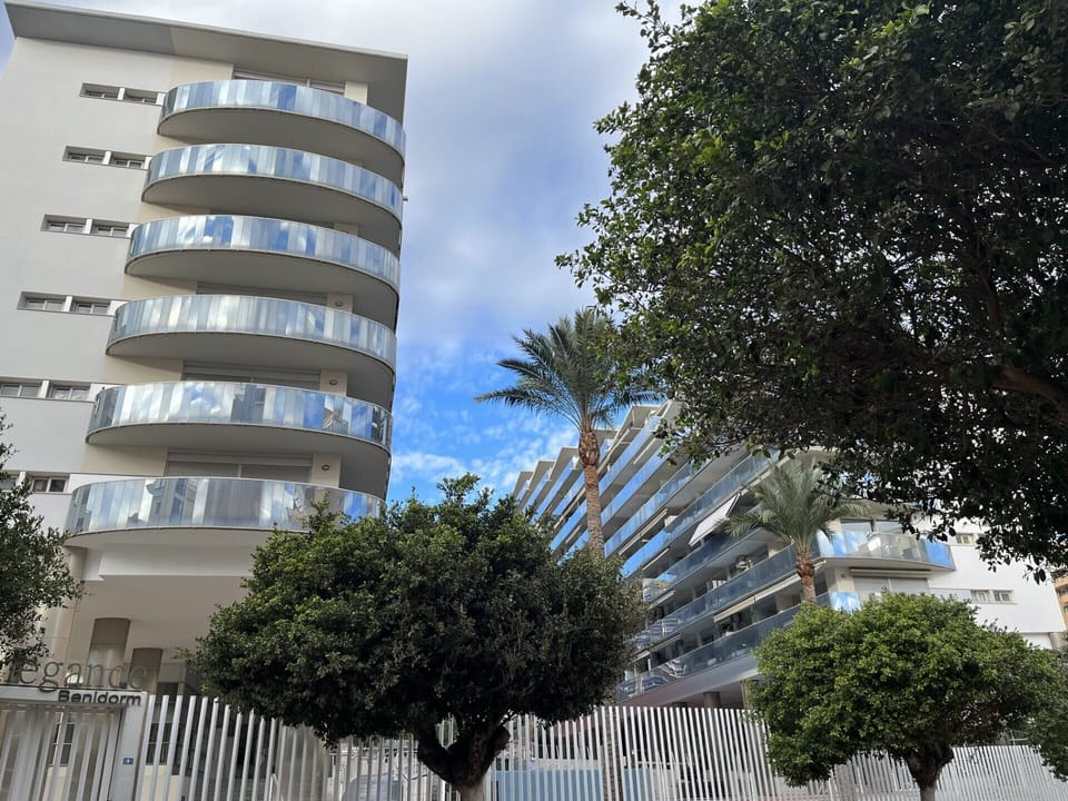 View from front in the day