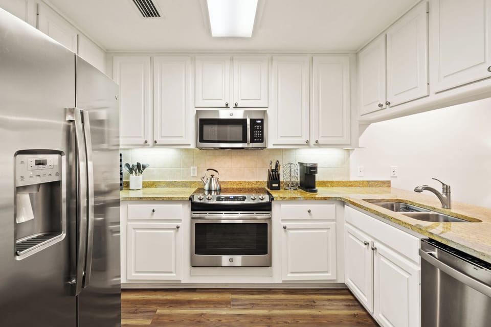 Kitchen featuring updated appliances