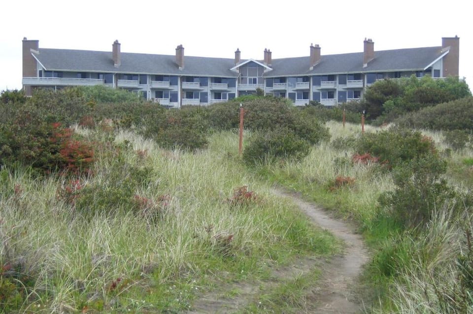 Wander sandy paths to the coast from your doorstep.