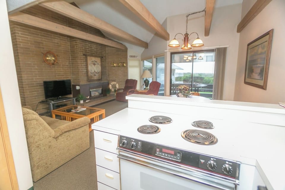 Cook with ease while staying connected to the living space.