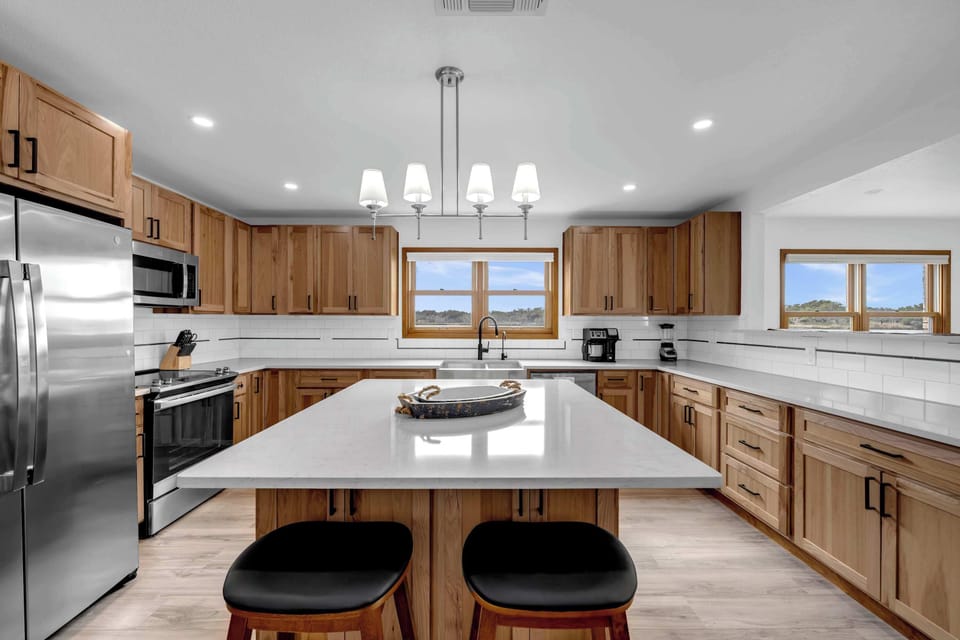 Modern rustic kitchen