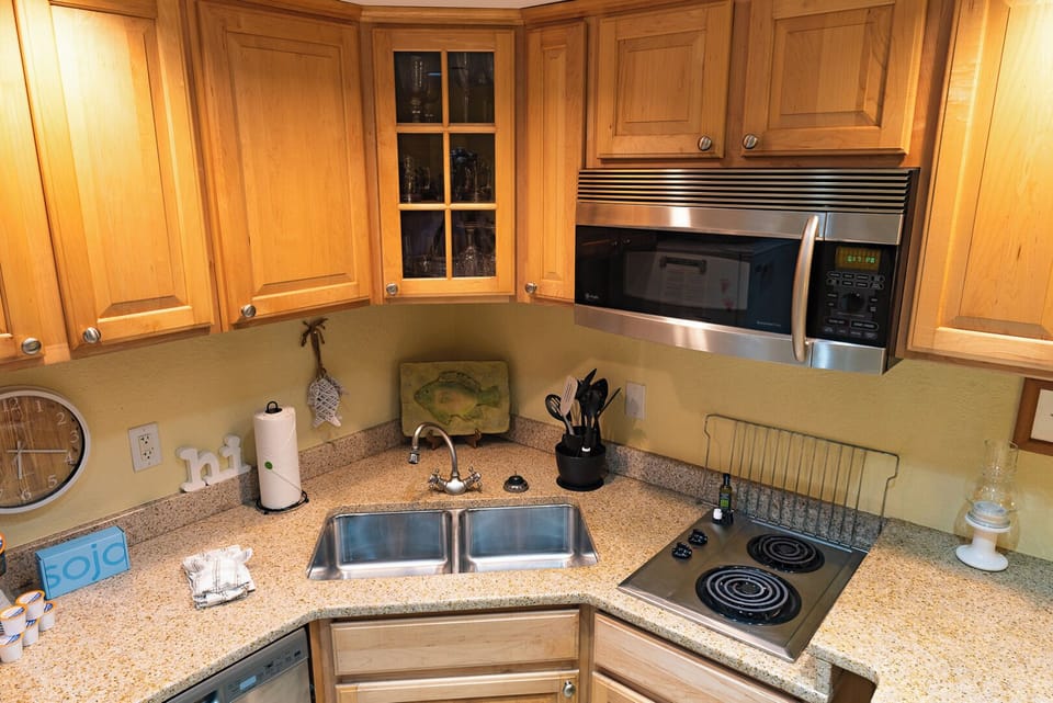 Kitchen Area with Bar Seating