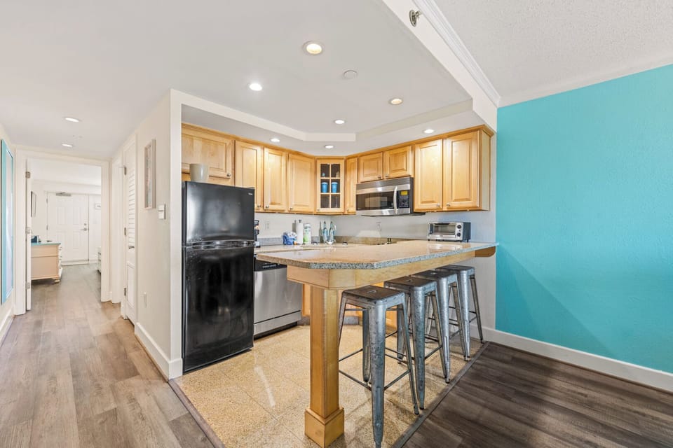 Kitchen with Bar Seating