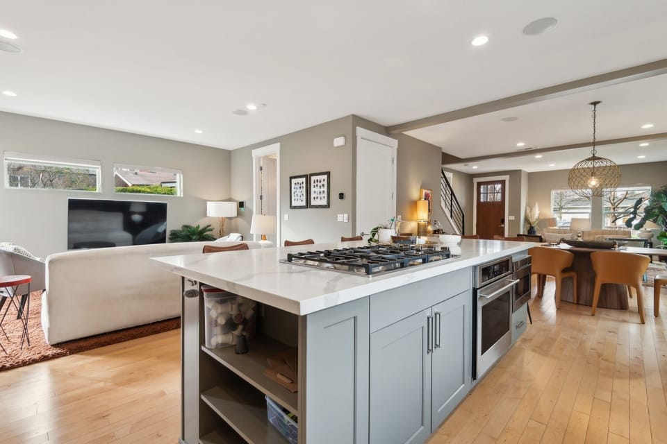 Indoors, Kitchen, Floor, Flooring, Kitchen Island