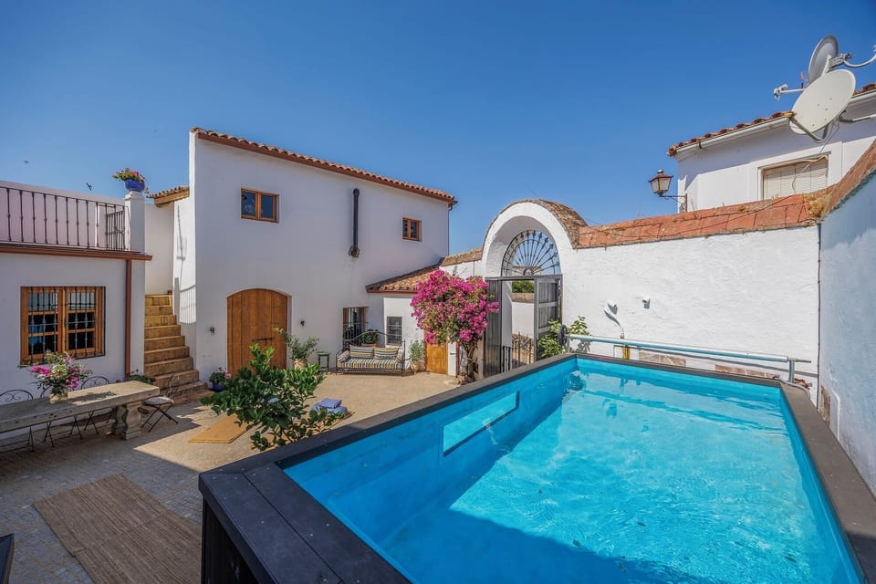 Your fabulous pool and courtyard