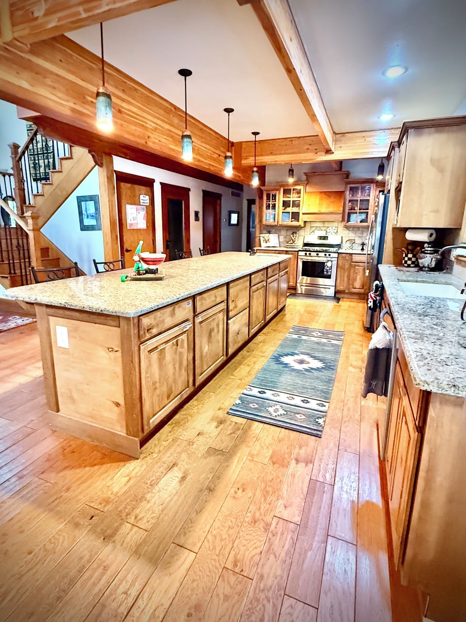 Our open floorplan is ideal for large groups and families