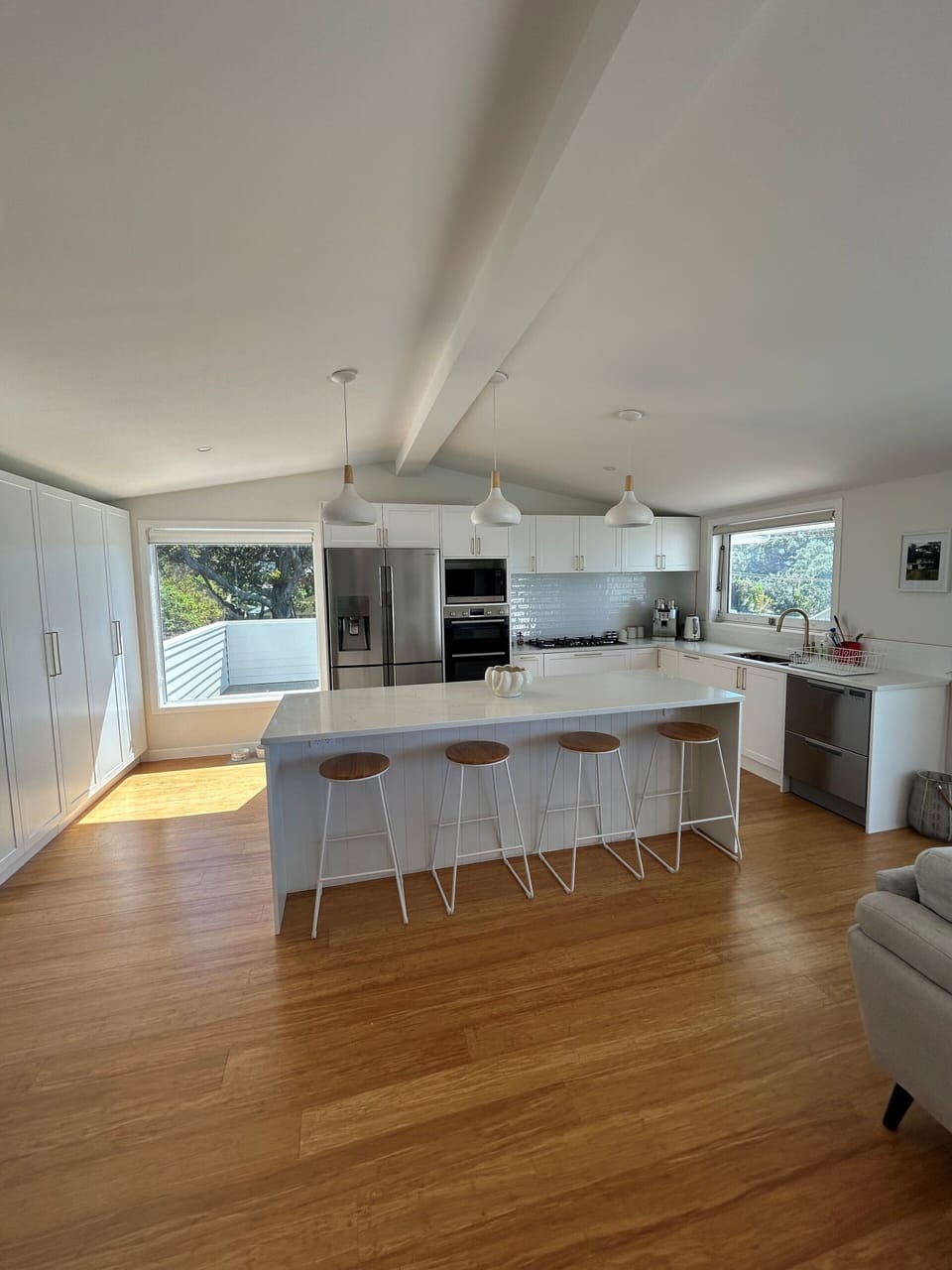 Spacious new kitchen