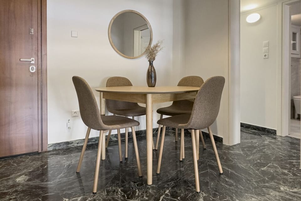 Modern dining area!