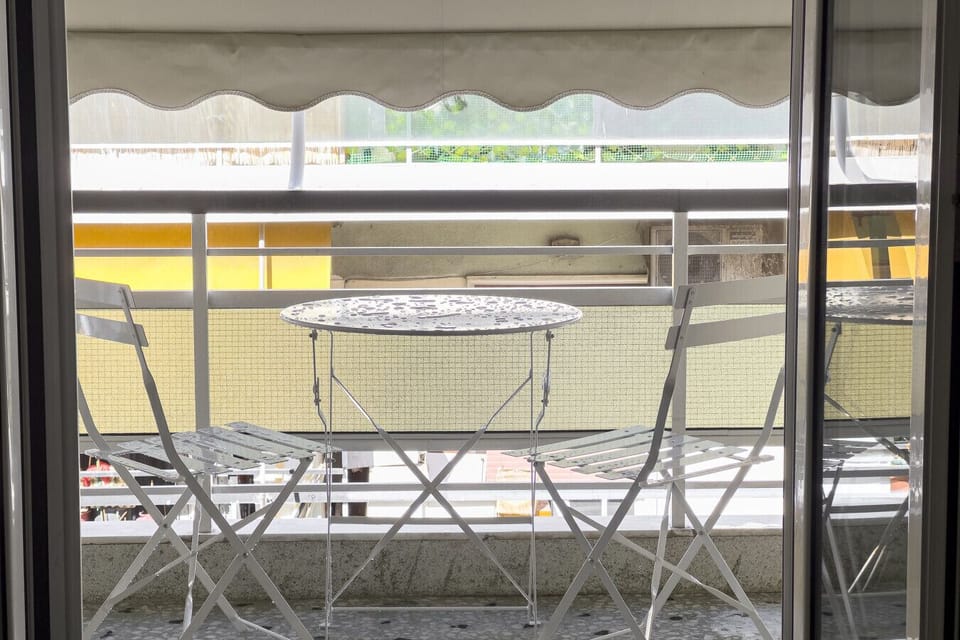 Enjoy the balcony area!