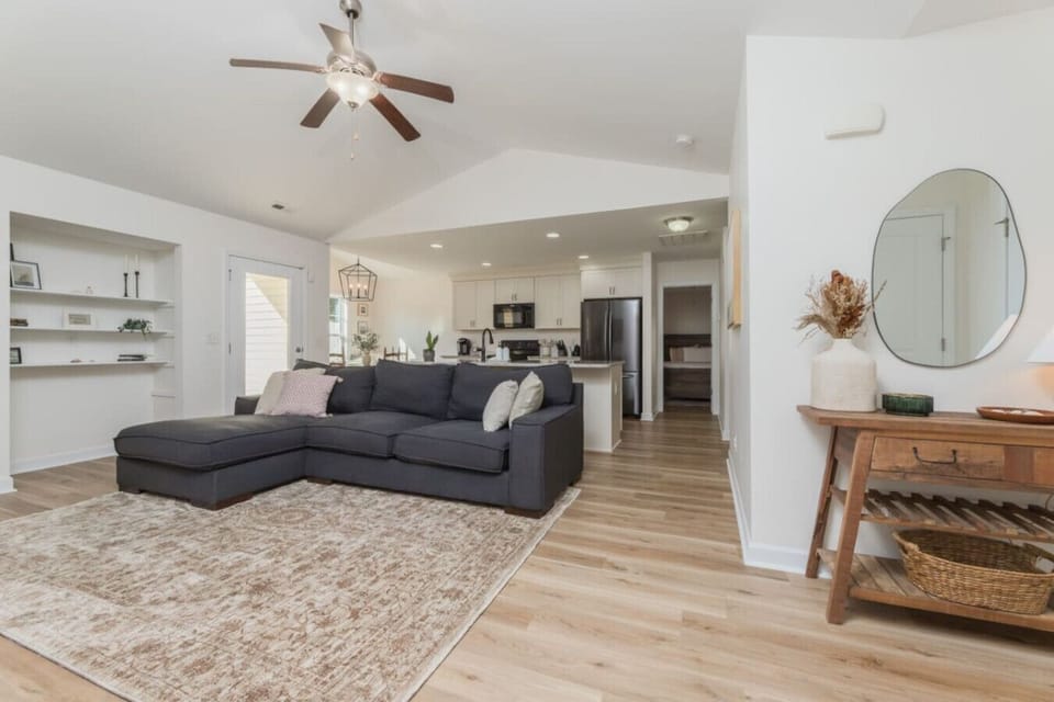 Enjoy open-concept living with a seamless flow from kitchen to lounge.