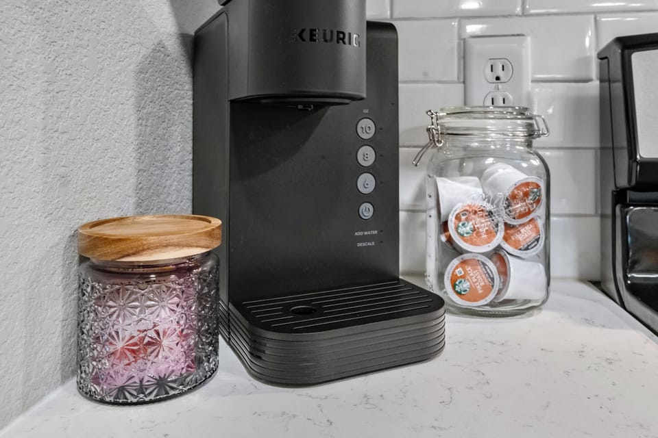 Tea or Coffee? Have Both! We've got you covered! Enjoy a hot beverage of your choice with our complimentary Tea and Coffee Bar.