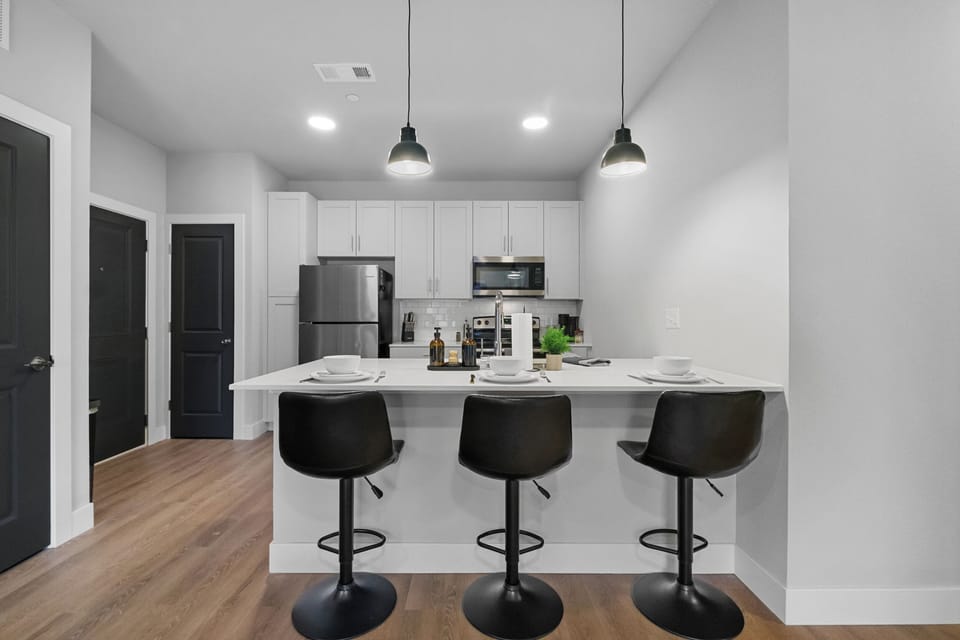 Fully Equipped Kitchen with everything you need so you can enjoy exploring and relaxing!