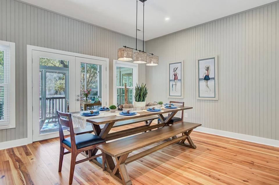 Dining Area at Saltwater and Sweet Tea Cottage