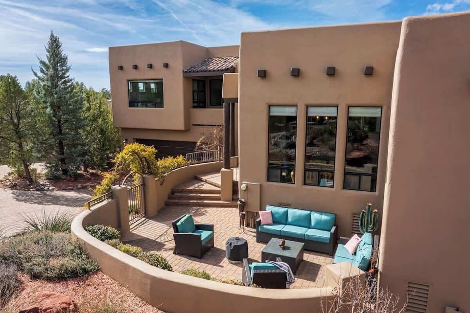 Beautiful sunny outdoor area