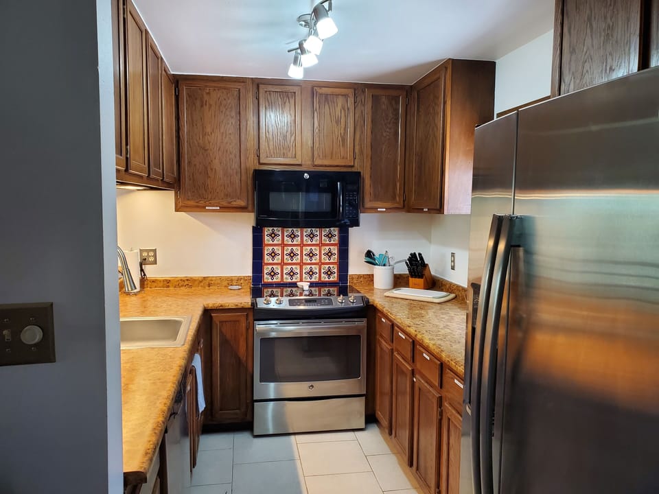 An additional benefit to a kitchen is saving on food costs and time eating out.
