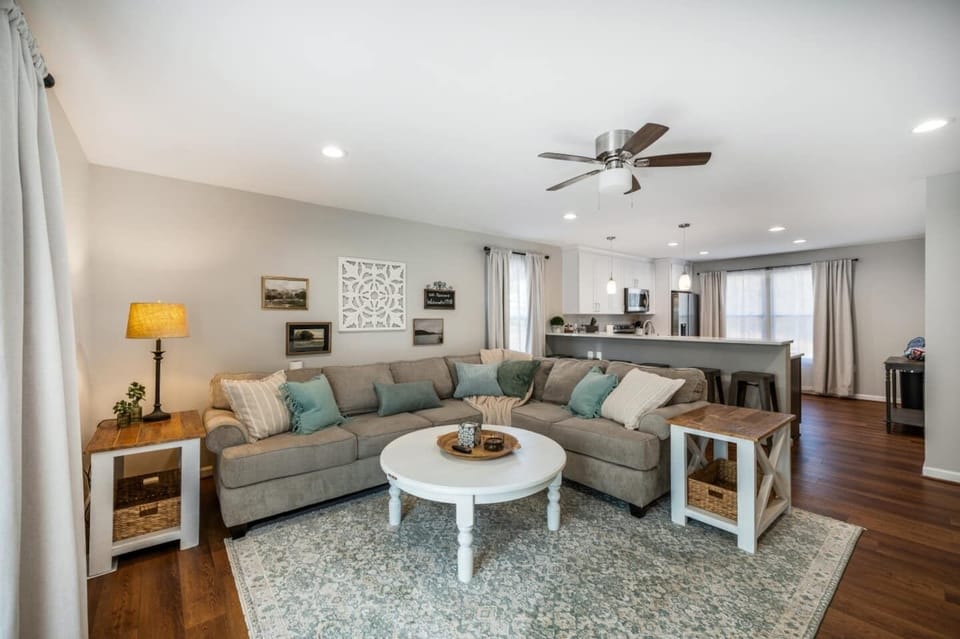 Inviting and comfy living space will be a favorite for everyone!