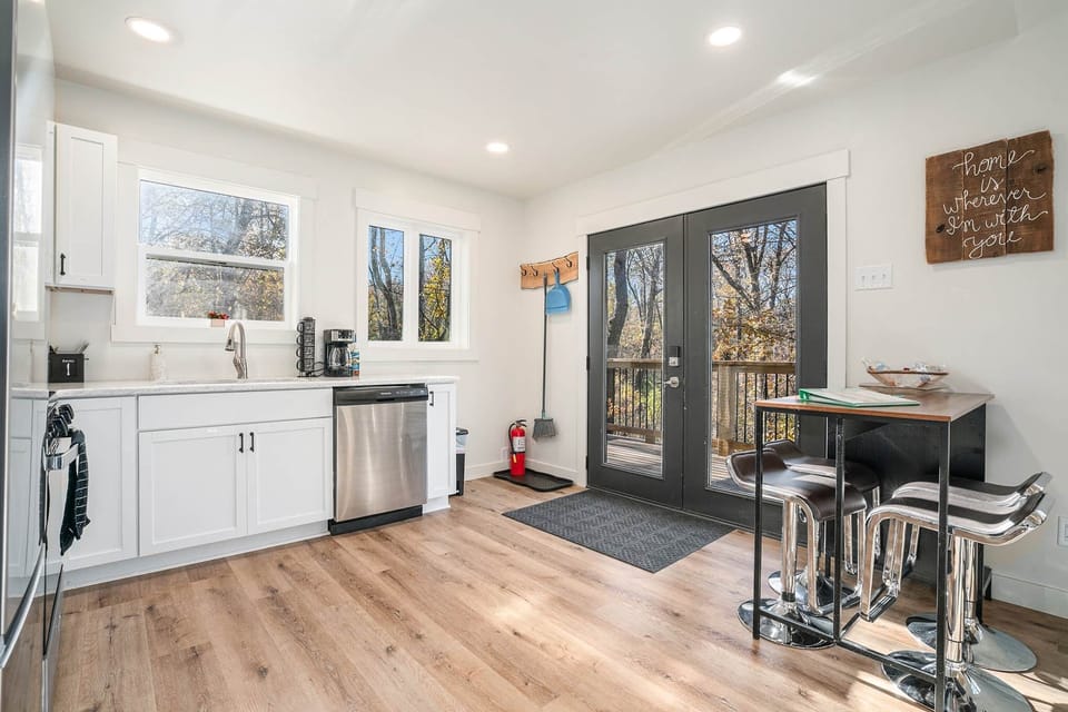 A full kitchen to provide  you the full at-home experience while away from home.