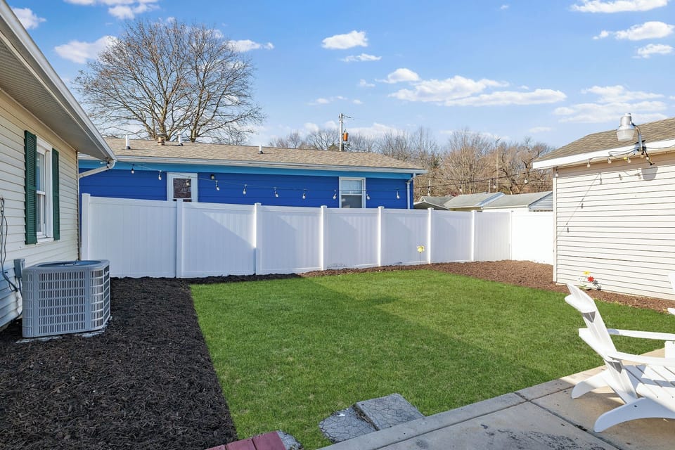 Back yard 
