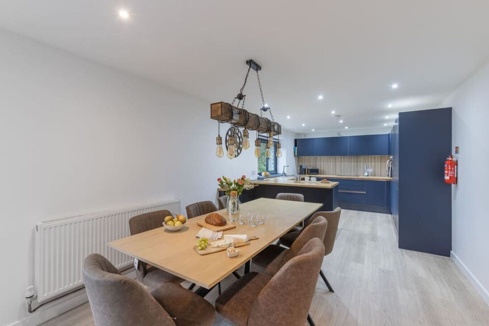 open plan Dining area