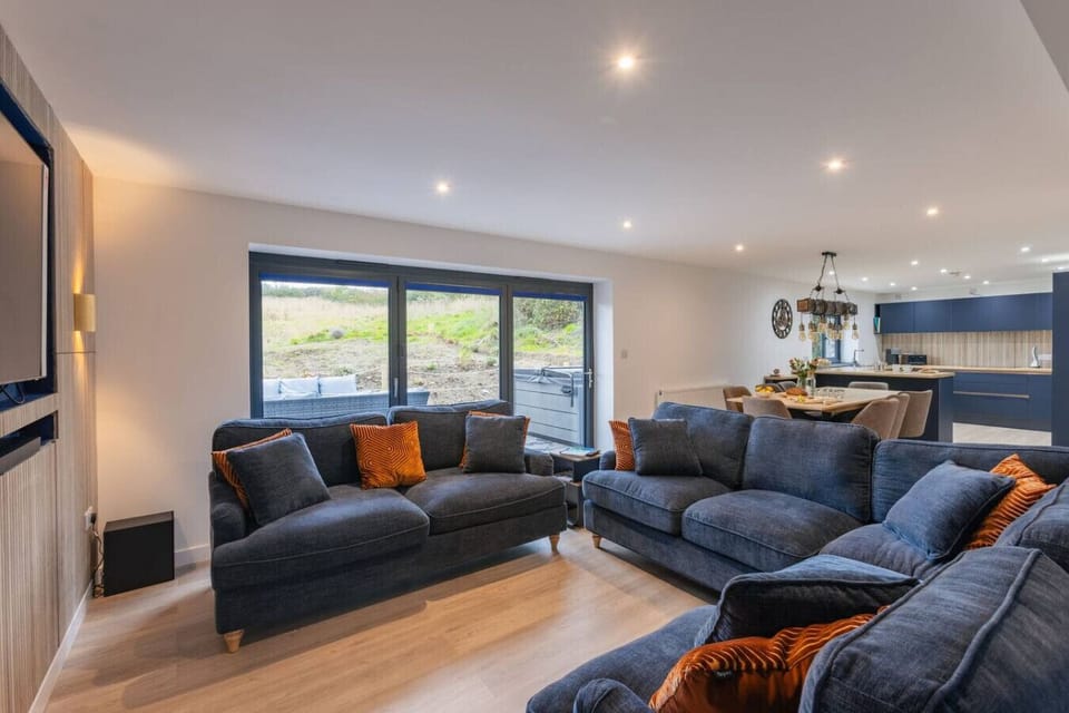 open plan living area