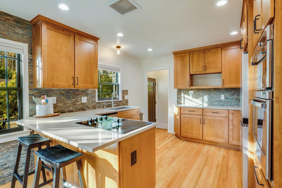 The Natural lighting throughout the home is wonderful 