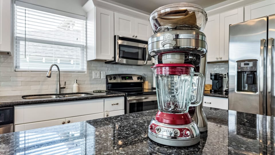 Margaritaville machine available for guest use