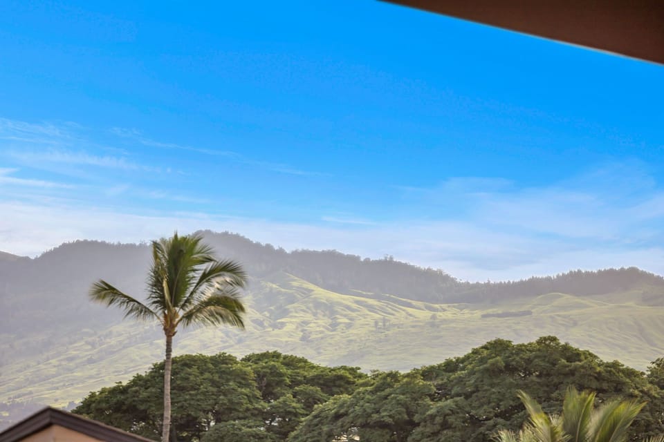 Serene vistas of Haleakalā and lush island landscape right from the condo