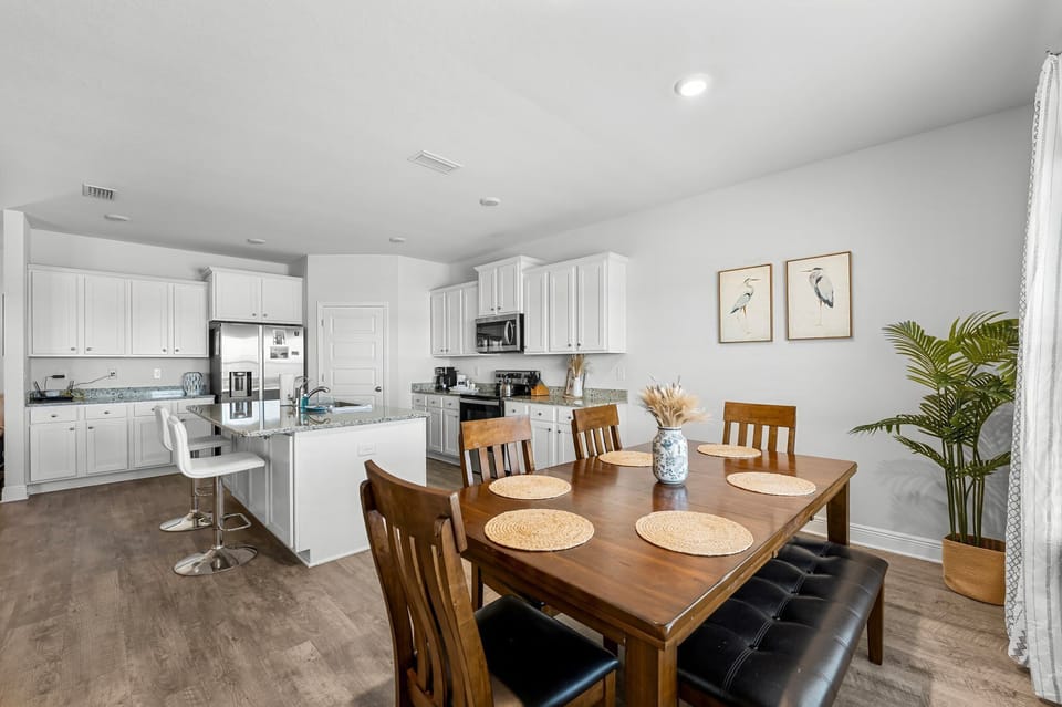 Open-concept living, dining, and kitchen for effortless gatherings!