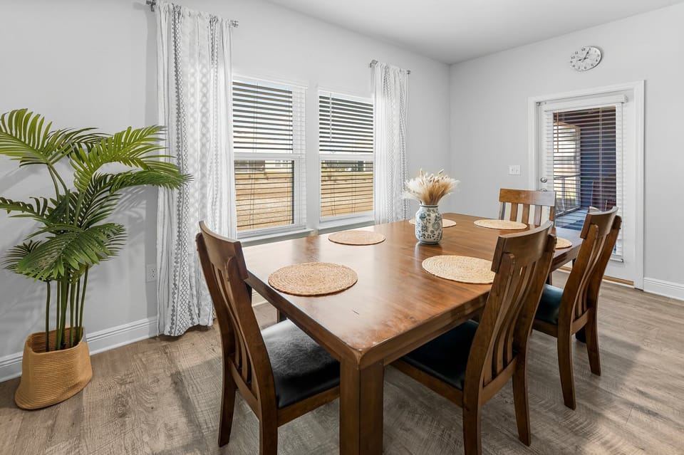 Open-concept living, dining, and kitchen for effortless gatherings!
