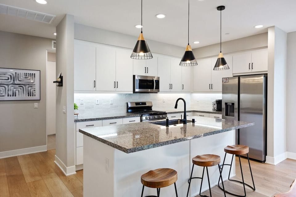 Everything you need to cook—fully equipped kitchen included.