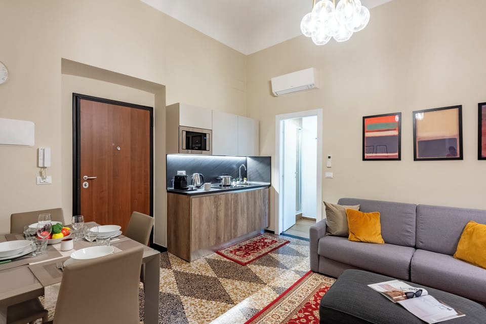 Kitchen and dining area