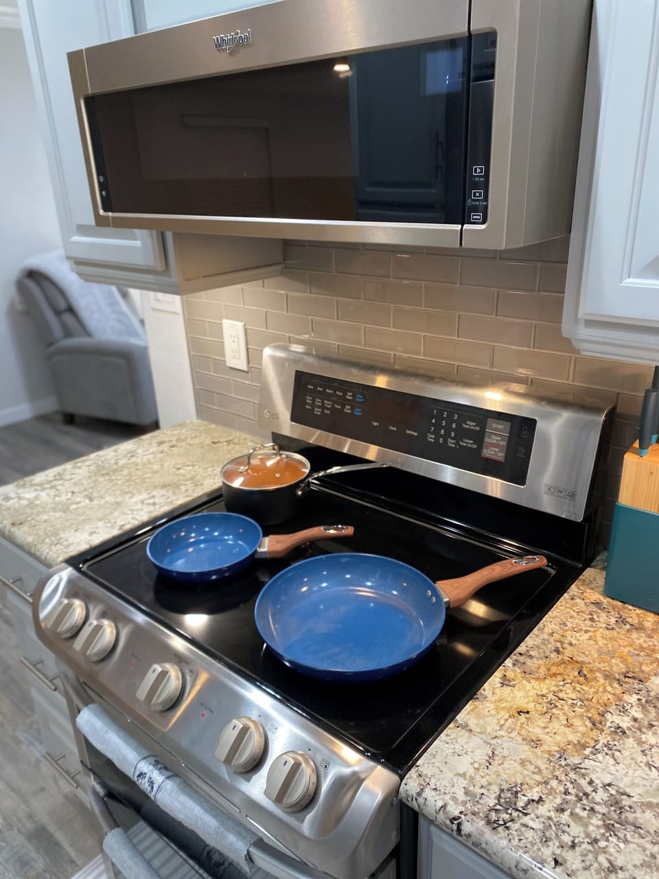 equipped with all the necessary cooking tools