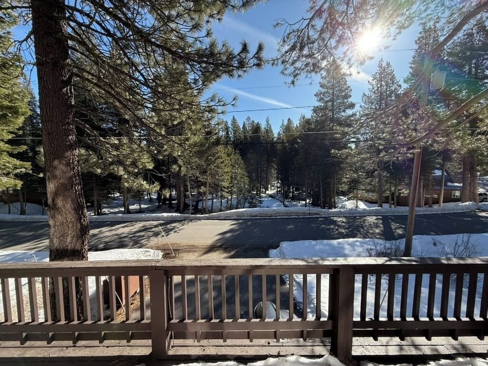 View from the front deck.